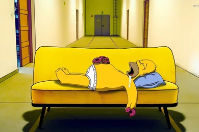 Passed Out Homer Simpson Wallpapers   Cartoon Wallpapers