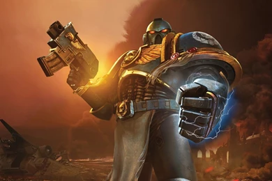 Warhammer 40000, Ultramarines, Space Marines Wallpapers HD