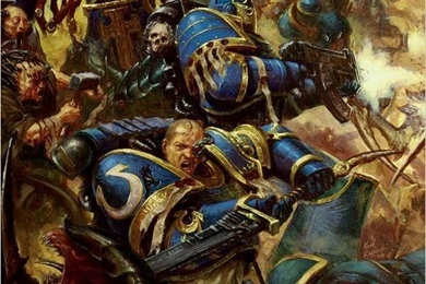 Black Library & Warhammer Digital   Ultramarines Omnibus I Wallpapers