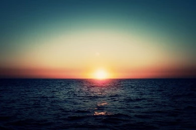 1440x900 Sunset At Sea Desktop PC And Mac Wallpapers