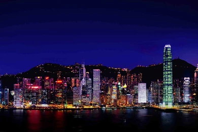 Hong Kong Skyline Wallpapers 4670x1644px