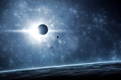 PLANET ECLIPSE WALLPAPER   (