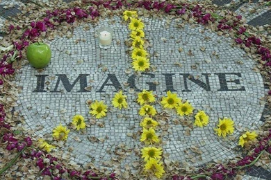 BEATLES IMAGINE WALLPAPER   (