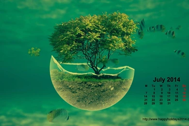 Pic > July 2014 Calendar Backgrounds