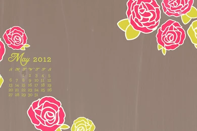 May 2012 Desktop, iPhone & iPad Calendar Wallpapers   Sarah Hearts