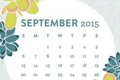 September 2015 Calendar Wallpapers Sarah Hearts