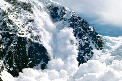 Download Wallpapers 1080x1920 Alaska, Mountains, Snow, Avalanche ...