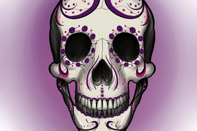 Day Of The Dead Sugar Skull By Kitkatinahat On DeviantArt