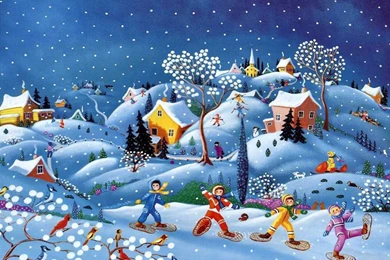 Winter Christmas Wallpapers 3   Crazy Frankenstein