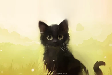 Beautiful Cat Painting Wallpapers HD Download Of Cute Cat