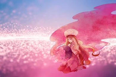 1366x768] Caitlin And Her Musharna From Pokemon Black And White ...