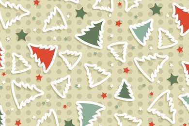 Christmas Tree Pattern Wallpapers   Holiday Wallpapers