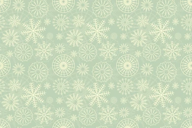 Flower Christmas Pattern On Light Green Backgrounds