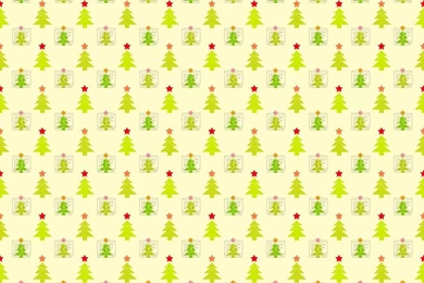 Endless Vintage New Year Wallpapers With Pattern Of Cartoon ...