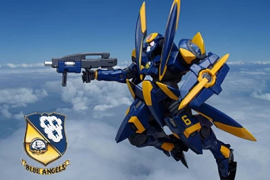 Kit Bash!  GN X   Blue Angels 2320 Version.