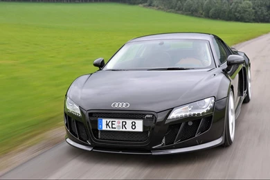 2010 Abt Audi R8 V10   Black Front Angle Speed   1280x960   Wallpapers