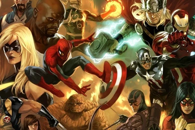 Triple Screen   Multi Monitor   Multiple   Hero Heroes   Marvel ...