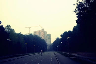 Streets Walk Alone Urban Wallpapers   (