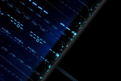 Download Wallpapers 3840x2160 Blue, Black, Matrix, Figures 4K Ultra ...