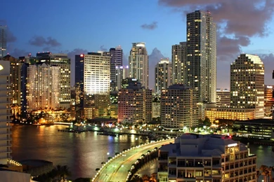 Miami Skyline Wallpapers   Wallpapers Cave