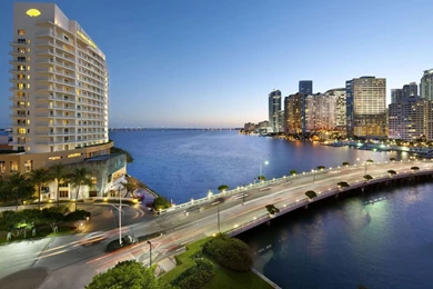 Miami Wallpapers: The City Skyline Across The Beach