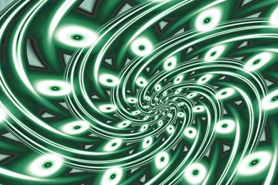 Fractal Art By Vicky, Green Vortex Wallpapers