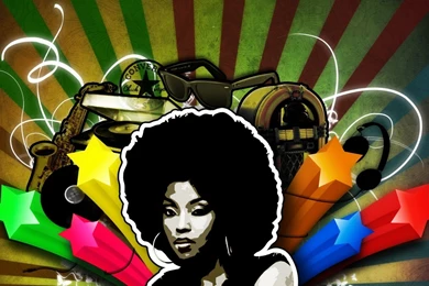 3d Art Funky Music Wallpapers