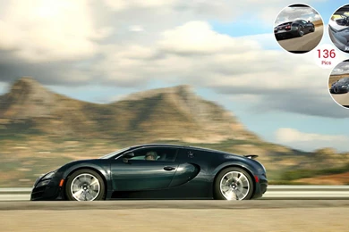 Bugatti Veyron Super Sport   Side