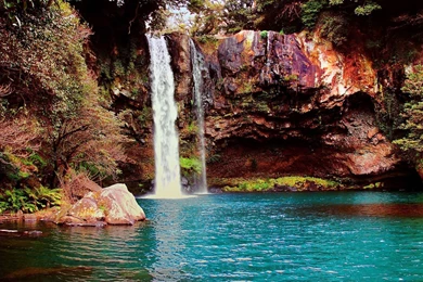 Cheonjiyeon Waterfall, South Korea Wallpapers   Nature Wallpapers ...