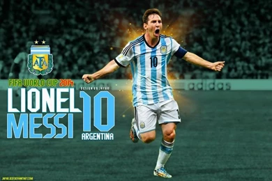 Lionel Messi Argentina World Cup 2014 Wallpapers By Jafarjeef ...