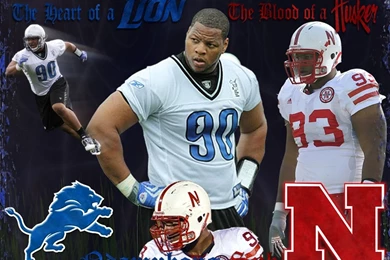 Wallpapers By Wicked Shadows: Ndamukong Suh Lions Huskers Heart Of ...