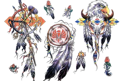 Native American Backgrounds Designs