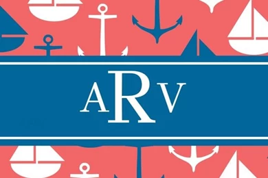 Monogrammed Wallpapers