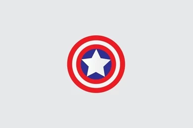 Download Minimal Captain America Shield Wallpapers For iPhone 4