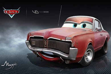 Maggie Disney Pixar Cars YasidDESIGN Wallpapers