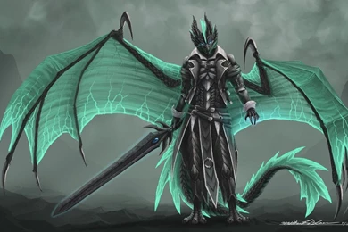 Black Lightning Dragon Wallpapers Free Download