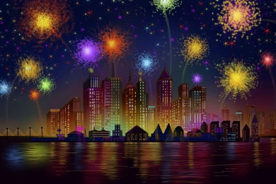 Illustration Celebration Of July Fourth 1440x900 NO.5 Desktop ...