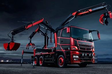 Mitsubishi Fuso Super Great V Spider Wallpapers