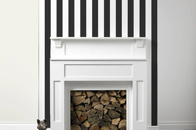 Wilko Stripe Wallpapers Black/White 50 576 At Wilko.com