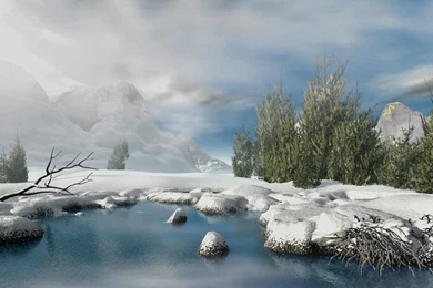 Desktop Backgrounds Wallpapers PC 3d graphics Winter Time