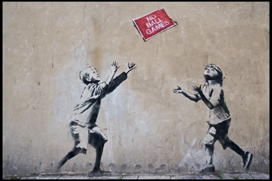 Banksy Art Abstract