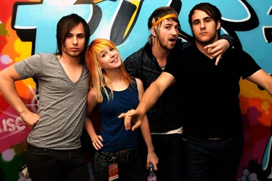 Download Wallpapers 1920x1080 Paramore, Band, Members, Graffiti ...