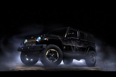 1024x768 Jeep Wrangler Dragon Design Concept Static Side Angle ...