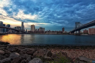 Brooklyn Bridge And Manhattan Bridge Wallpapers   Travel HD Wallpapers