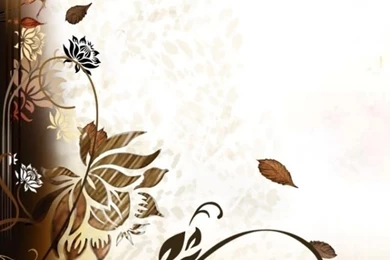 Flower Brown Design iPhone HD Wallpaper, iPhone HD Wallpapers ...