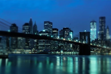 Cityscapes City Lights Manhattan Bridge Wallpapers