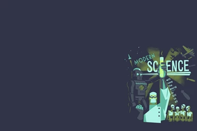 Minimalistic Science Wallpapers   (