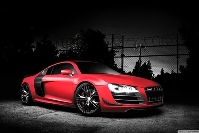 Red Audi R8 GT HD Desktop Wallpapers : Widescreen : High Definition ...