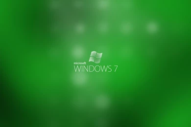 Green Microsoft Windows 7 Wallpapers Computer Wallpapers