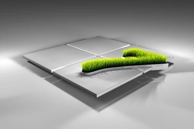 Desktop Wallpapers · Gallery · Windows 7 · Windows 7 Green Grass ...